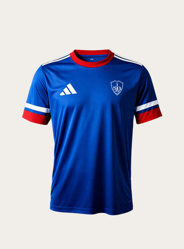 Maillot pré match Bleu et Rouge enfant