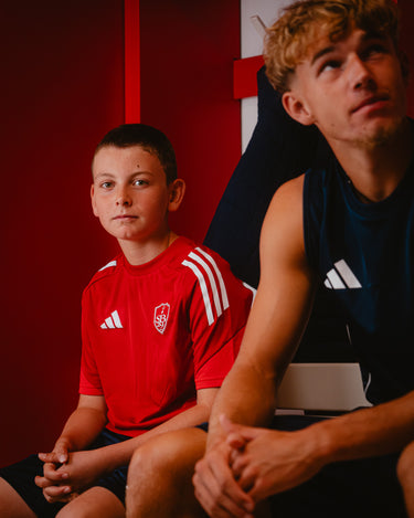 Maillot d'entr. Rouge enfant S2526