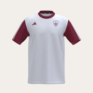 Tee-shirt de sortie Blanc et rouge adulte S2627