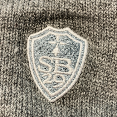 Gants gris et blanc SB29