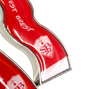 Porte clefs écharpe Ici c'est Brest