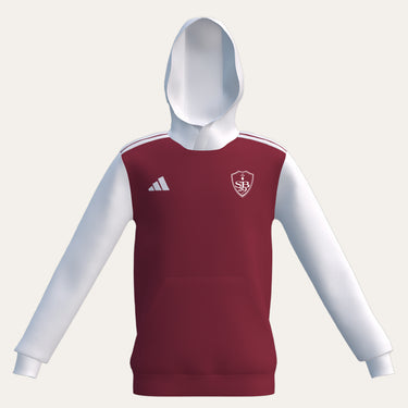 Hoodie de sortie rouge et blanc enfant S2627