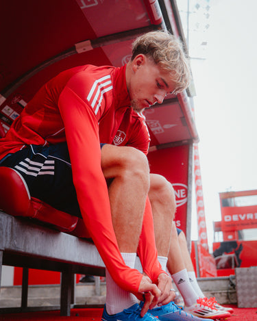 Sweat d'entr Rouge adulte S2526