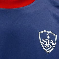 Maillot pré-match Bleu et rouge adulte