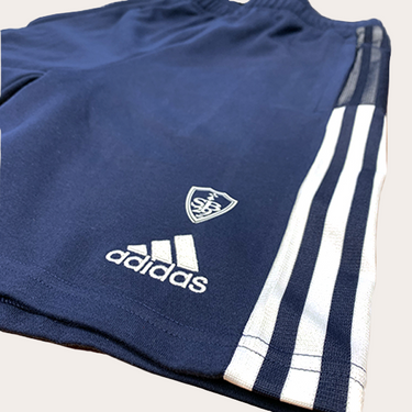 Short molleton bleu marine