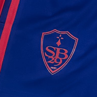 Short exterieur bleu adulte S2425