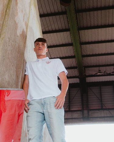 Polo blanc SB29 Tonnerre de Brest