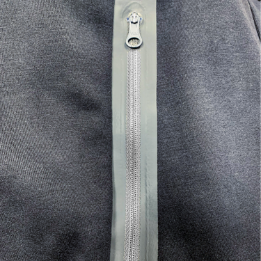 Veste zippée homme noir