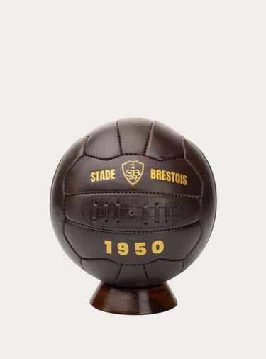 Ballon Vintage en cuir véritable