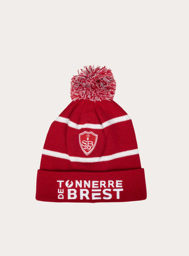 Bonnet rouge pompon Tonnerre de Brest