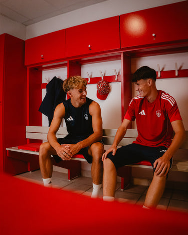 Maillot d'entr. Rouge adulte S2526