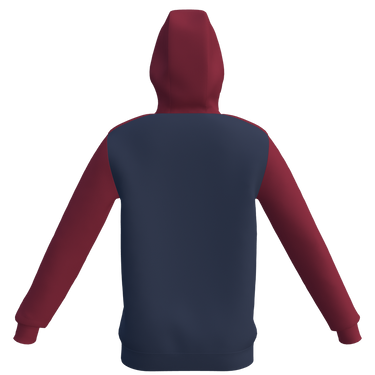 Hoodie de sortie bleu et rouge enfant S2627