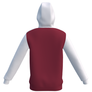 Hoodie de sortie rouge et blanc enfant S2627