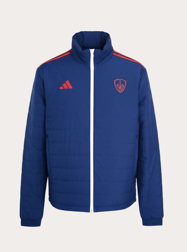 Doudoune Bleu et Rouge Adidas