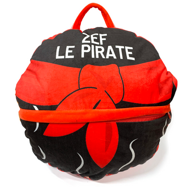 Coussin de notre mascotte Zef 3 en 1