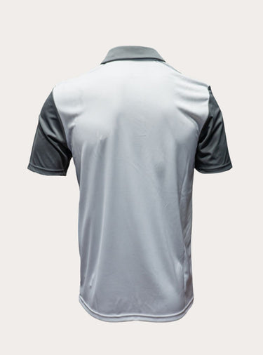 Polo Blanc et gris adulte