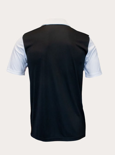 Polo Noir et blanc adulte