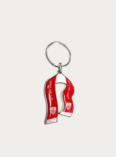 Porte clefs écharpe Ici c'est Brest