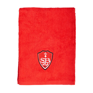 Serviette de toilette 50x100cm Rouge
