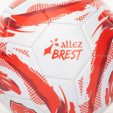 Ballon rouge et blanc Allez Brest