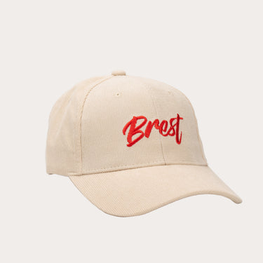 Casquette Velours Beige SB29