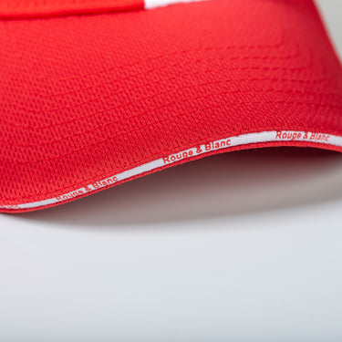 Casquette Rouge et Blanche Blason