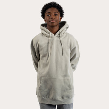 Hoodie gris logo Rubber