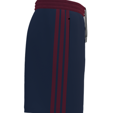 Short de sortie Bleu et rouge adulte S2627