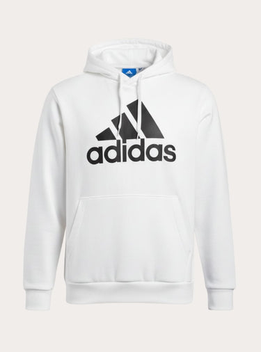 Sweat Capuche Blanc Logo Adidas
