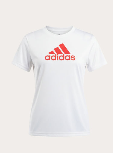 T-shirt blanc & rouge femme