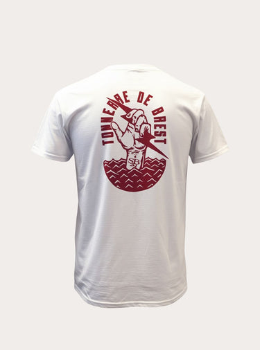 Tee-shirt Blanc Tonnerre de Brest