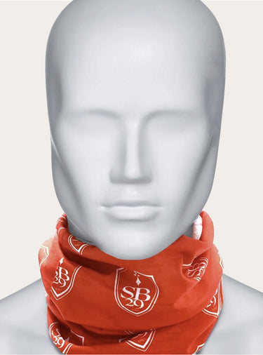 Echarpe tubulaire rouge