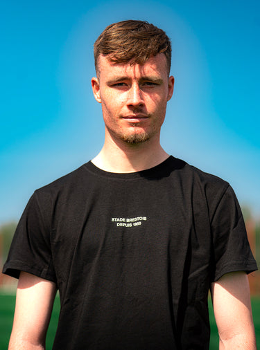 Tee-shirt Noir timbre SB29