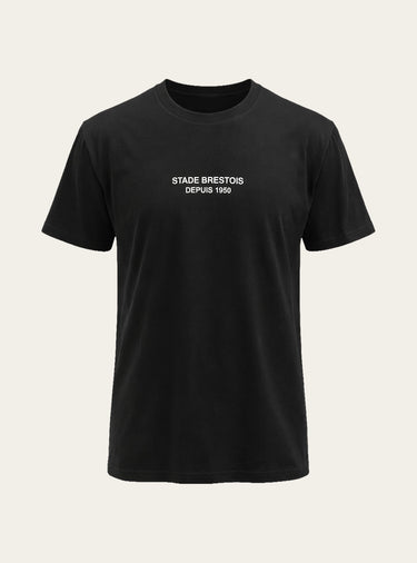 Tee-shirt Noir timbre SB29